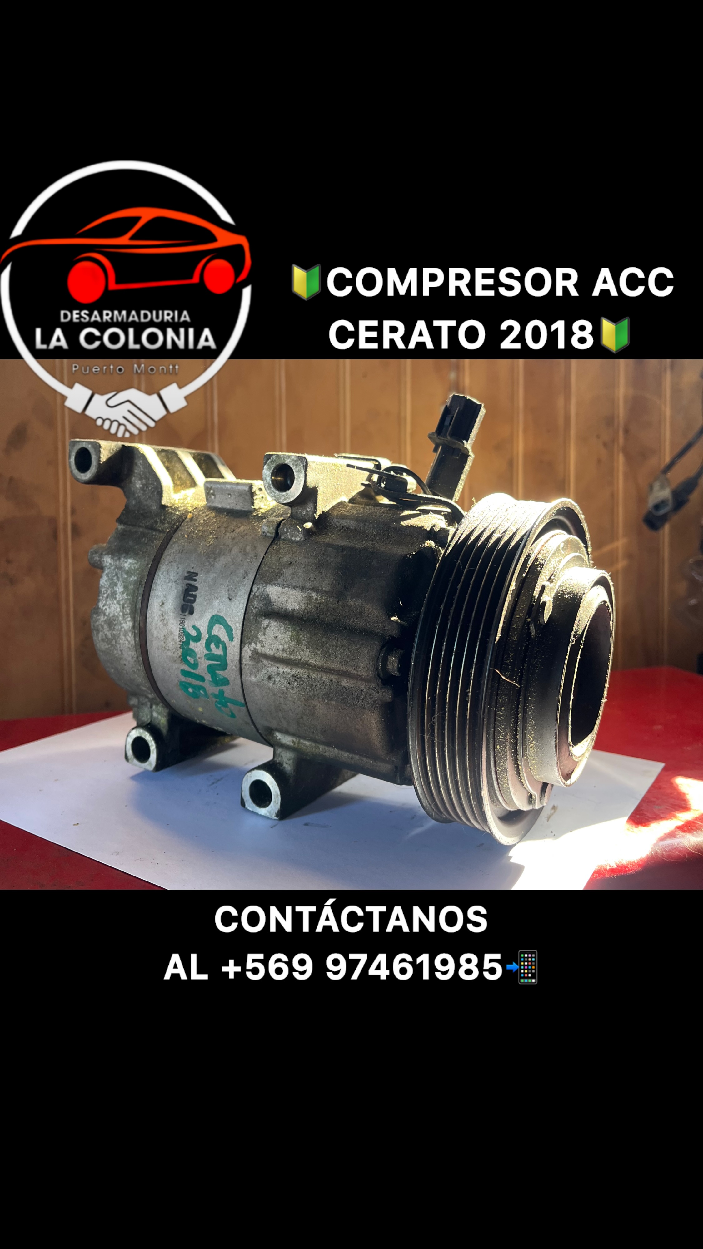 Compresor acc cerato 2018