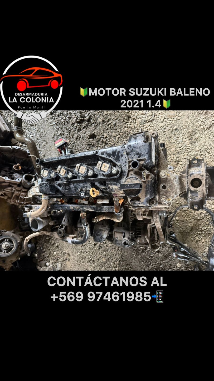 MOTOR SUZUKI BALENO 1.4 K14B 2016/2021