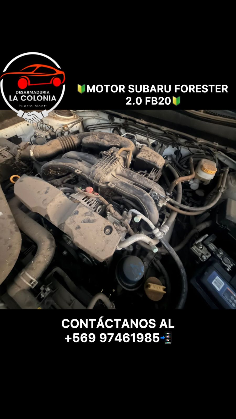MOTOR SUBARU FORESTER 2.0 FB20