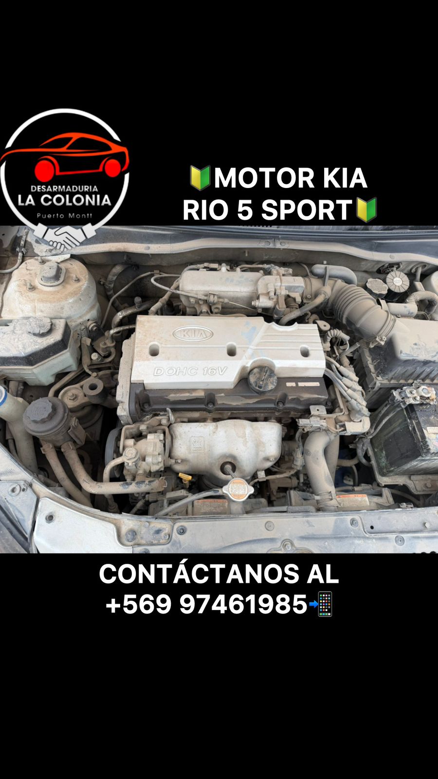 MOTOR KIA RIO 5 SPORT