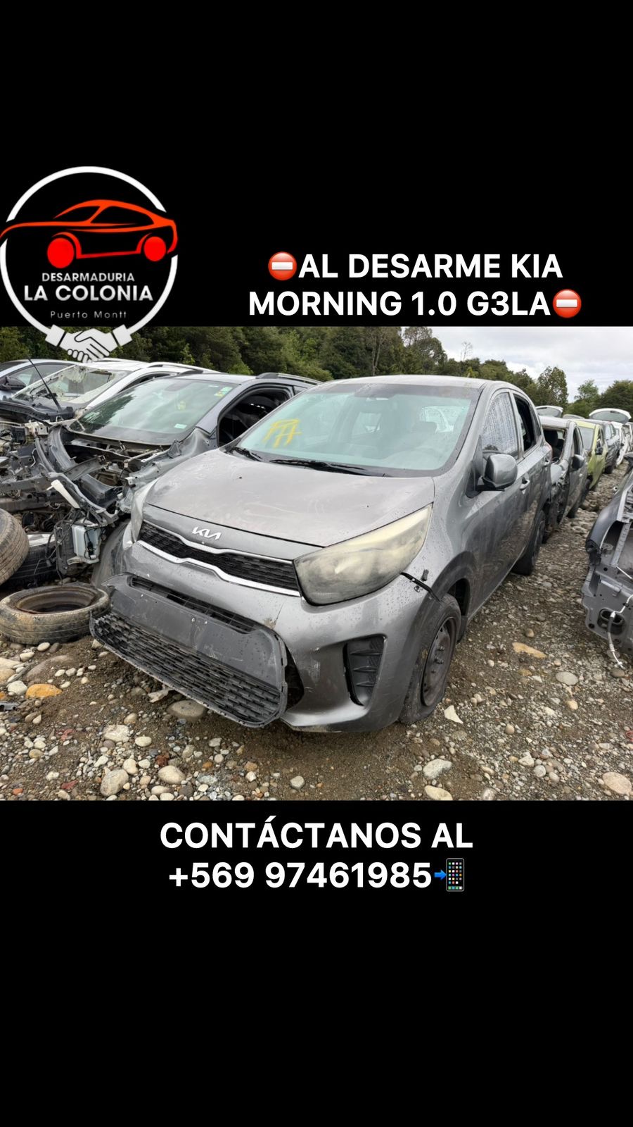 KIA MORNING 1.0 G3LA AÑO 2021