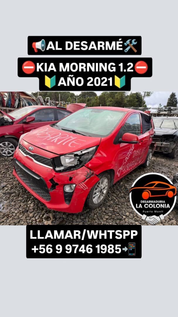 Kia morning 1.2 año 2021